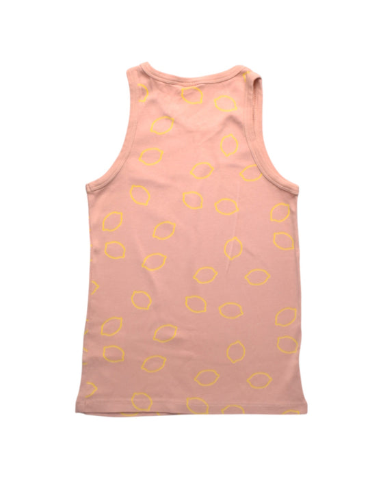 A Pink Sleeveless Tops from Trixie in size 10Y for girl. (Back View)