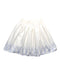 A White Short Skirts from Self-portrait in size 7Y for girl. (Front View)