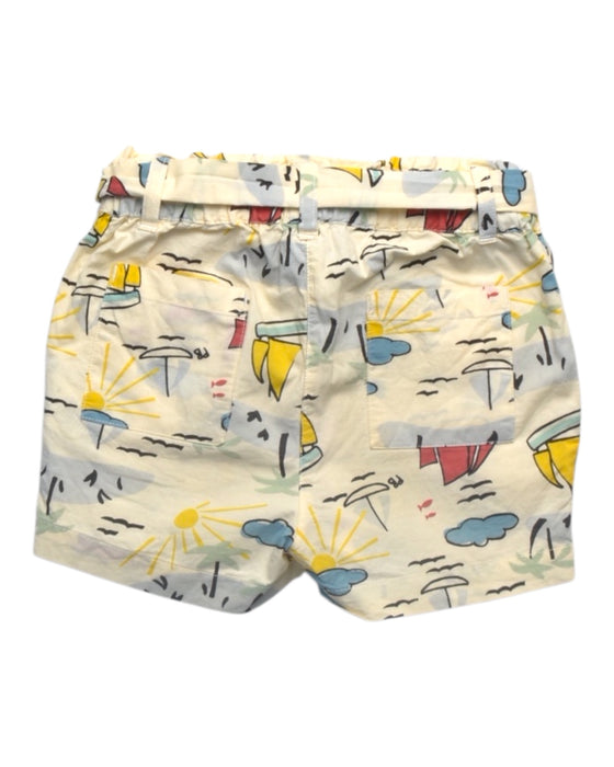 A Multicolour Shorts from Petit Bateau in size 4T for girl. (Back View)