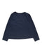 A Navy Long Sleeve Tops from Cyrillus in size 3T for girl. (Back View)