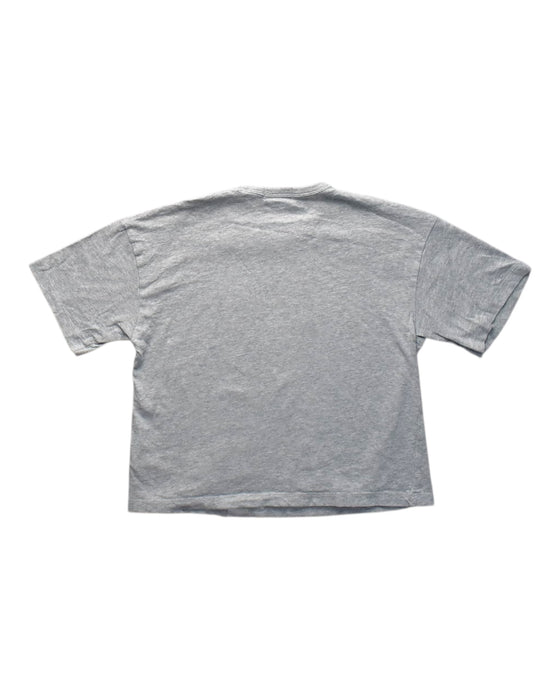A Grey Short Sleeve T Shirts from Calvin Klein in size 12Y for girl. (Back View)