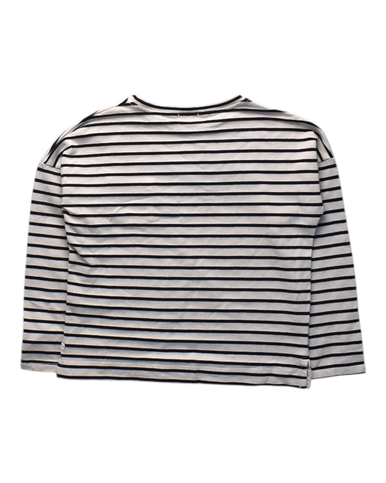 A White Long Sleeve T Shirts from Buho in size 6T for boy. (Back View)