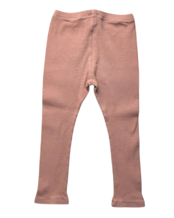 A Pink Leggings from Donsje in size 5T for girl. (Back View)
