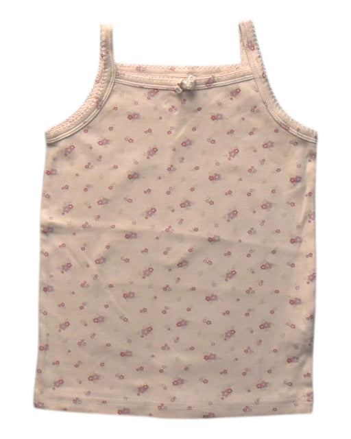 A Ivory Sleeveless Tops from Jamie Kay in size 5T for girl. (Front View)