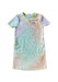 A Multicolour Short Sleeve Dresses from Nike in size XS for girl. (Front View)