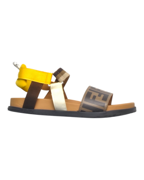 A Multicolour Sandals from Fendi in size 9Y for girl. (Front View)
