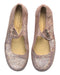 A Pink Flats from Manuela de Juan in size 6T for girl. (Back View)