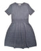 A Navy Short Sleeve Dresses from Emporio Armani in size 12Y for girl. (Front View)