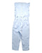 A Blue Long Overalls from Il Gufo in size 10Y for girl. (Back View)