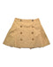 A Beige Short Skirts from Fendi in size 12Y for girl. (Front View)