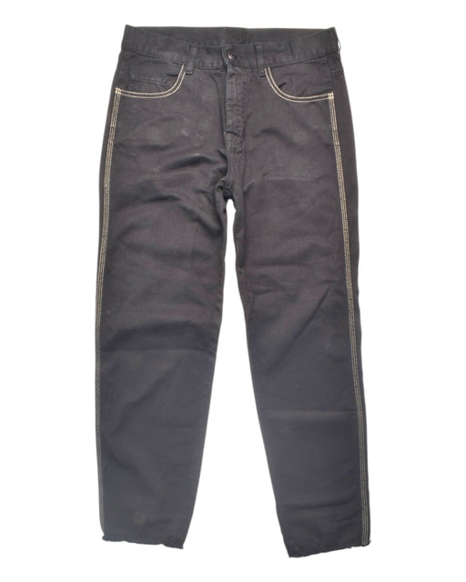A Black Jeans from Nº21 in size 14Y for boy. (Front View)