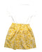 A White Dress Sets from Young Versace in size 14Y for girl. (Back View)