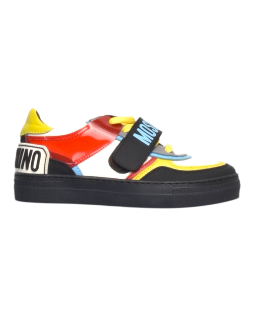 A Multicolour Sneakers from Moschino in size 10Y for boy. (Front View)