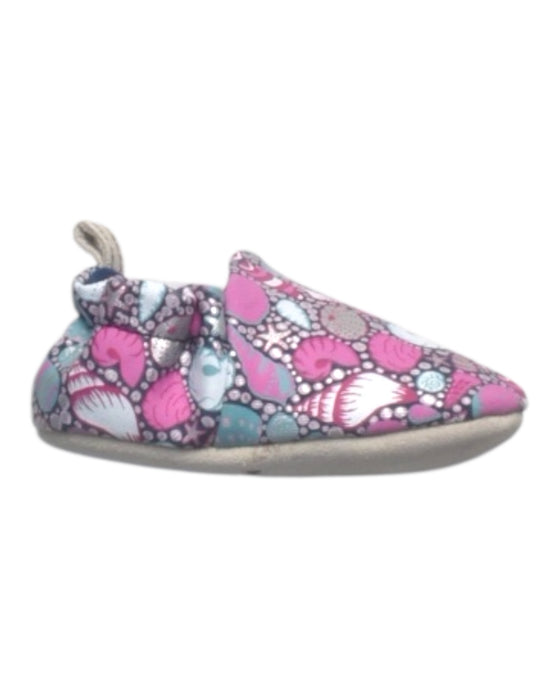 A Multicolour Slip Ons from Poco Nido in size 6-12M for girl. (Front View)