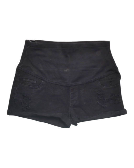 A Black Shorts from Dear in size Maternity-XS for maternity. (Front View)