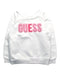 A White Crewneck Sweatshirts from Guess in size 3T for girl. (Front View)