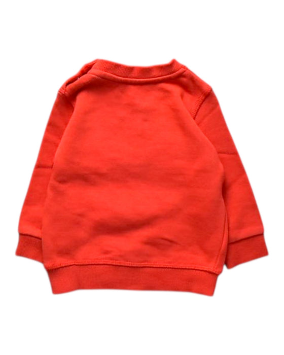 A Red Crewneck Sweatshirts from Kenzo in size 3-6M for boy. (Back View)