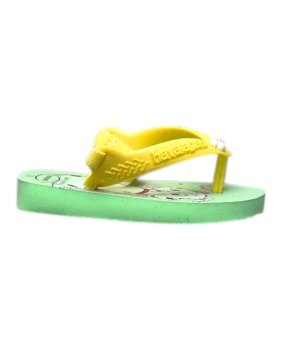 A Multicolour Flip Flops from Havaianas in size 18-24M for boy. (Front View)