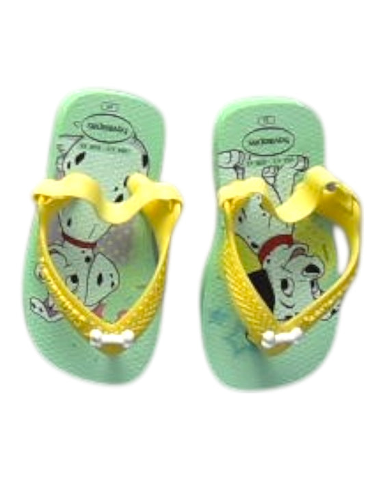 A Multicolour Flip Flops from Havaianas in size 18-24M for boy. (Back View)