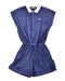 A Navy Sleeveless Rompers from Lacoste in size 10Y for girl. (Front View)