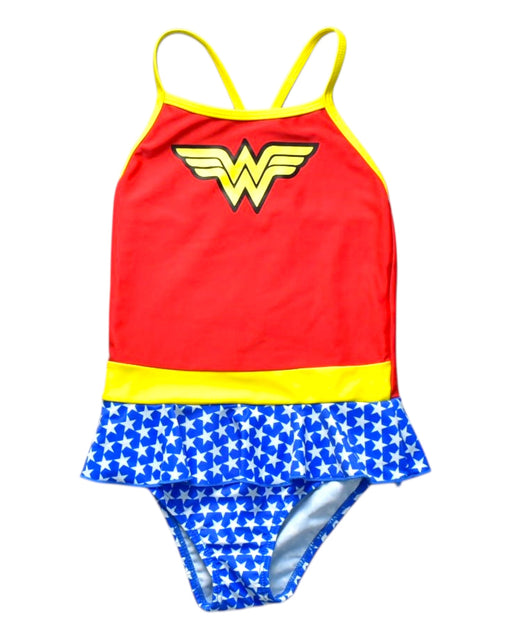 A Multicolour Swimsuits from Zoggs in size 4T for girl. (Front View)
