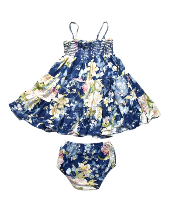 A Multicolour Dress Sets from Polo Ralph Lauren in size 12-18M for girl. (Back View)