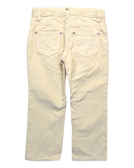 A Beige Casual Pants from Jacadi in size 3T for boy. (Back View)