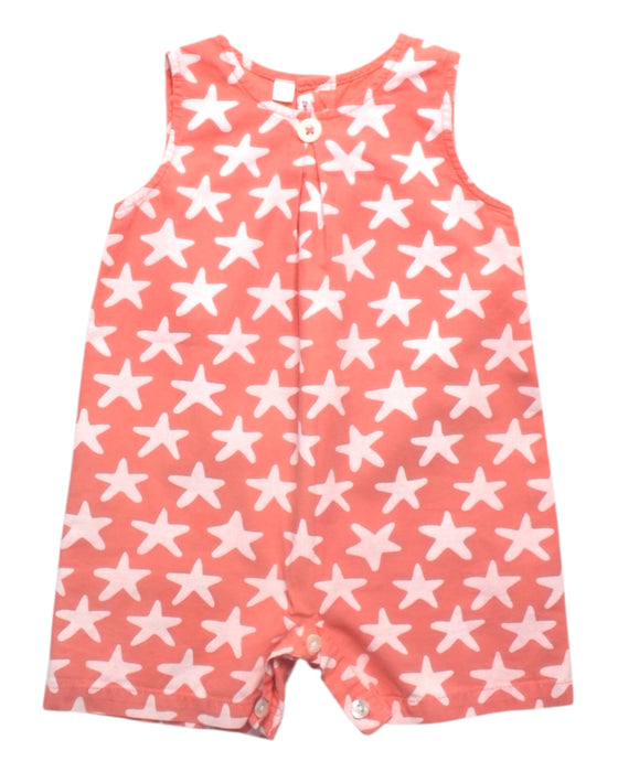 A Pink Sleeveless Rompers from Les Enfants de Gisele in size 6-12M for girl. (Front View)