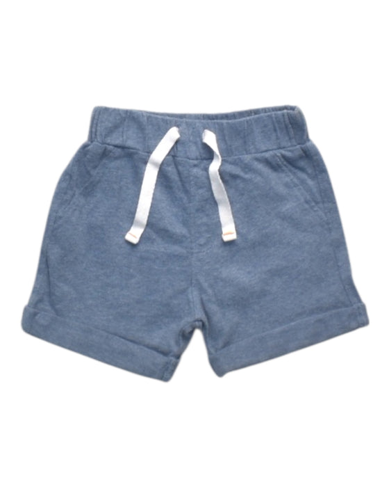 A Blue Shorts from Mothercare in size 3-6M for boy. (Front View)
