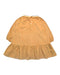A Brown Long Sleeve Dresses from Chateau de Sable in size 3T for girl. (Back View)