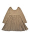 A Brown Long Sleeve Dresses from Jamie Kay in size 4T for girl. (Front View)