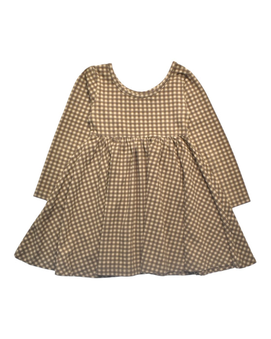 A Brown Long Sleeve Dresses from Jamie Kay in size 4T for girl. (Back View)