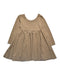 A Brown Long Sleeve Dresses from Jamie Kay in size 4T for girl. (Back View)