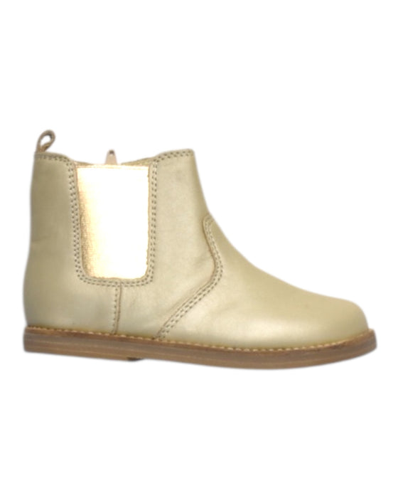 A Beige Booties from Jamie Kay in size 4T for girl. (Front View)