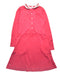 A Red Long Sleeve Dresses from Chateau de Sable in size 10Y for girl. (Front View)