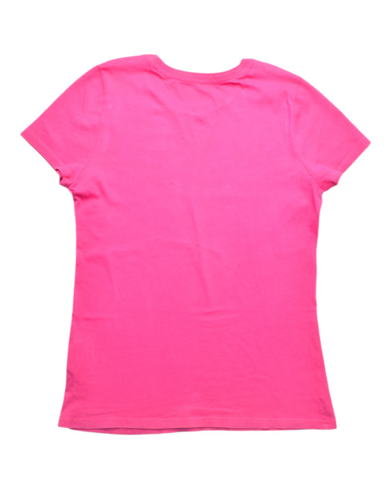 A Pink Short Sleeve T Shirts from Nike in size 12Y for girl. (Back View)