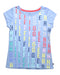 A Multicolour Short Sleeve T Shirts from Tommy Hilfiger in size 8Y for girl. (Front View)