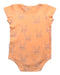 A Peach Short Sleeve Bodysuits from Sea Apple in size 12-18M for boy. (Back View)