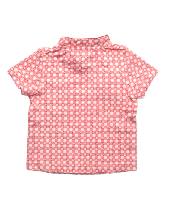 A Red Short Sleeve Tops from Hello Kitty in size 12-18M for girl. (Back View)