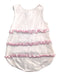 A Pink Sleeveless Rompers from Classic Whimsy in size 12-18M for girl. (Back View)