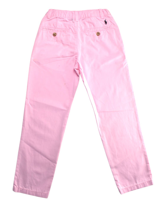 A Pink Casual Pants from Polo Ralph Lauren in size 6T for girl. (Back View)