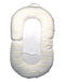 A White Maternity Support from ClevaMama in size O/S for maternity. (Back View)