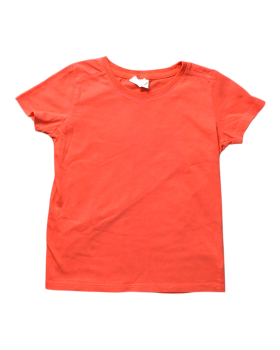 A Red Short Sleeve T Shirts from Seed in size 5T for girl. (Front View)