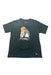 A Black Short Sleeve T Shirts from Air Jordan in size 13Y for boy. (Front View)