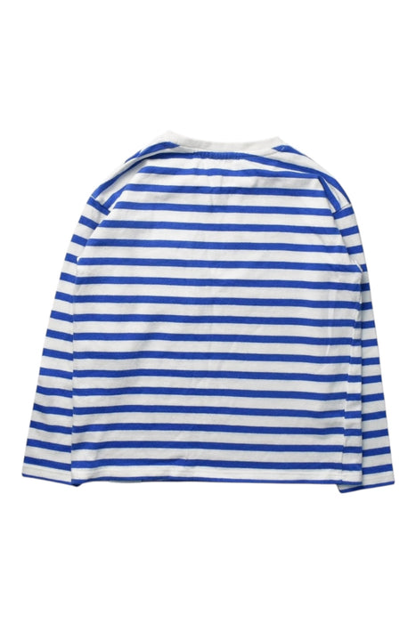 A Blue Long Sleeve T Shirts from Seed in size 6T for boy. (Back View)