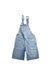 A Blue Overall Shorts from Marni in size 12Y for girl. (Front View)