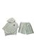 A Grey Shorts Sets from Emporio Armani in size 14Y for boy. (Front View)