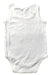 A White Sleeveless Bodysuits from Mori in size 6-12M for girl. (Back View)