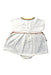 A Multicolour Short Sleeve Dresses from Chateau de Sable in size 6-12M for girl. (Back View)