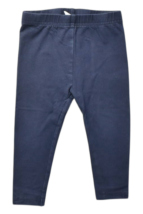 A Navy Leggings from Seed in size 12-18M for boy. (Front View)
